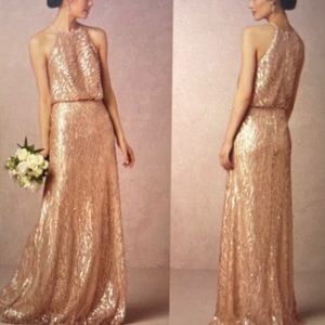 BHLDN Sequined Alana dress